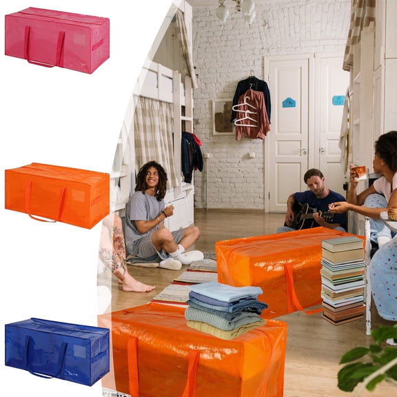 Wzzjkit Christmas Tree Storage Bag Thicked Reinforced Handheld Moving Luggage Bag - Large Capacity Plastic Storage Bag - Christmas Tree Bag