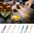 thumbnail image 1 of Wzzjkit Egg Chalaza Membrane Removal Kitchen Tong, Chalaza Remover for Eggs Eggshell fragment Removal Must-Have, Kitchen Tool for Chefs and Bakers, Food Competitions, 1 of 8