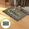 thumbnail image 1 of Wzzjkit Front Door Mat Indoor Entrance, Simulation Vision Rugs for Entryway Non-Slip Washable Indoor Door Mat, Oriental Small Rug for Kitchen Bedroom Bathroom 24x35in, 1 of 6
