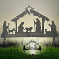 thumbnail image 1 of Wzzjkit Nativity Sets for Christmas Decorations Nativity Scene with Wooden Base for Christmas Xmas Home Indoor Office Table Shelf Decor, 1 of 3