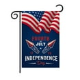thumbnail image 1 of Wzzjkit Patriotic 4th of July Garden Flag 12x18in, Memorial Day Garden Flag for Outdoor Yard Party Supplies, Linen Fourth of July Garden Flag, 1 of 6