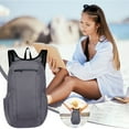 thumbnail image 1 of Wzzjkit Student Backpack Travel Collapsible Backpacks for Men Women Foldable Day Pack Travel, Hiking, Walking, 1 of 5
