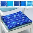 thumbnail image 1 of Wzzjkit Thickened Ice Cushion Water Cooling Seat Cushion for Office Chair & Car Seat Cushion, Soft Summer Ice Water Pad for Children, Student, Travel, 1 of 7