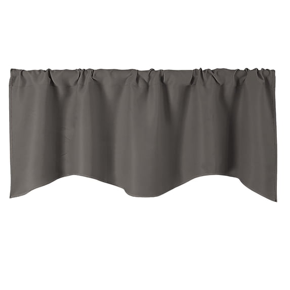Wzzjkit Valance for Windows, Extra Wide and Short Kitchen Valance Curtains for Living Room Bathroom Cafes Laundry Basement, Kitchen Valances for Windows