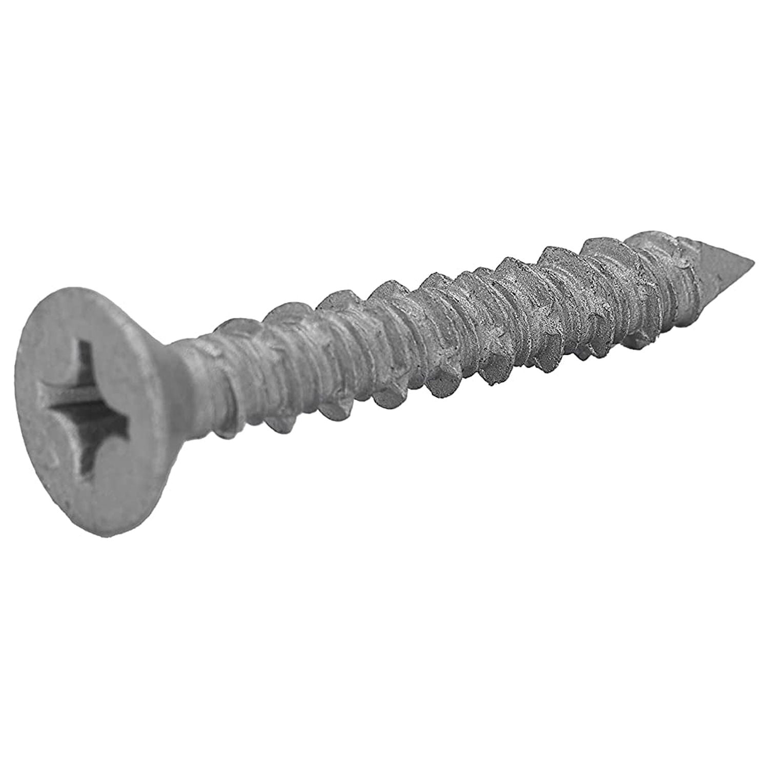 X 1 3 4 Concrete Screws 410 Stainless Steel Phillips Flat Countersunk x-1-3-4-concrete-screws-410-stainless-steel-phillips-flat-countersunk