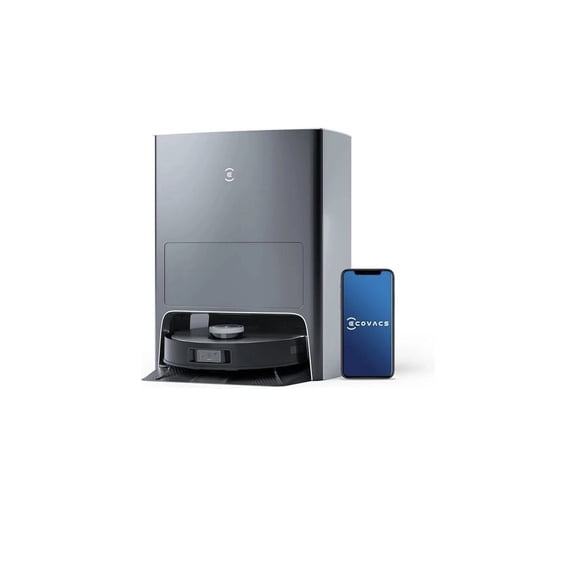 X-1 Robot Vacuum and Mop Combo with Self-Emptying Black