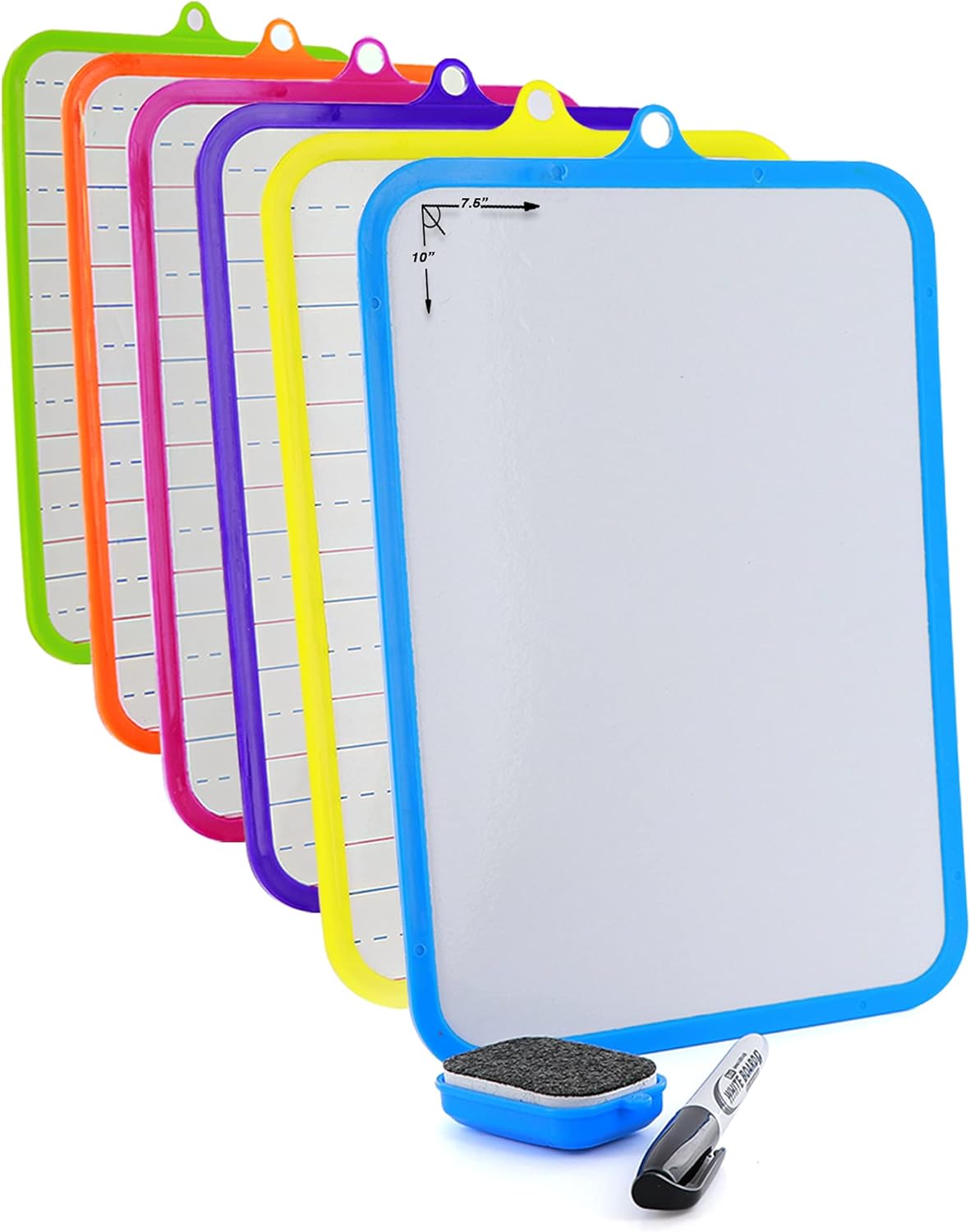 X 10.3” Double Sided Dry Erase Learning Board For Students And