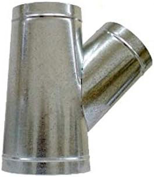 X 10" X 6" Duct Wye Branch HVAC Ductwork AC Duct Fittings Galvanized Duct Connector, Airflow