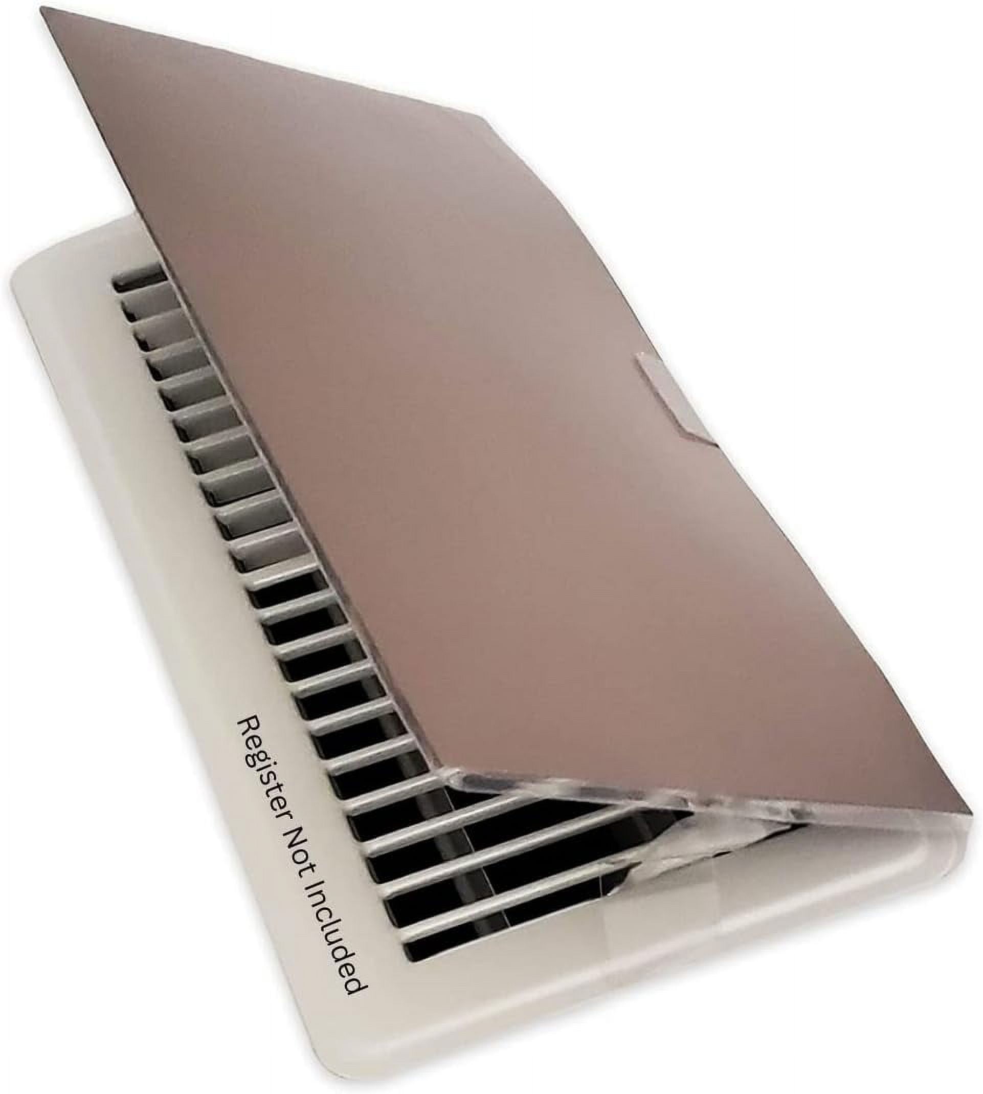 X 10" Goventgo Air Deflector For Floor Registers Auto Close & Open On Heating & Cooling