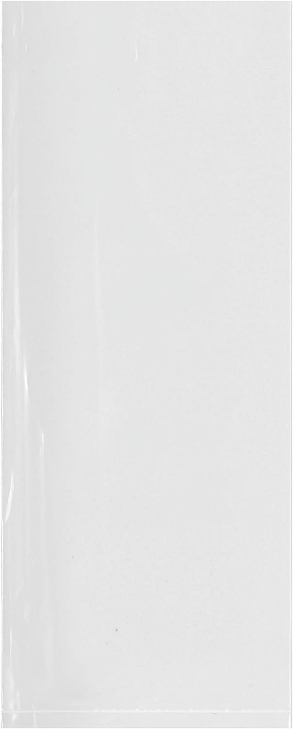 X 10" (Pack Of 100), 4 Mil Flat Open Clear Plastic Bags