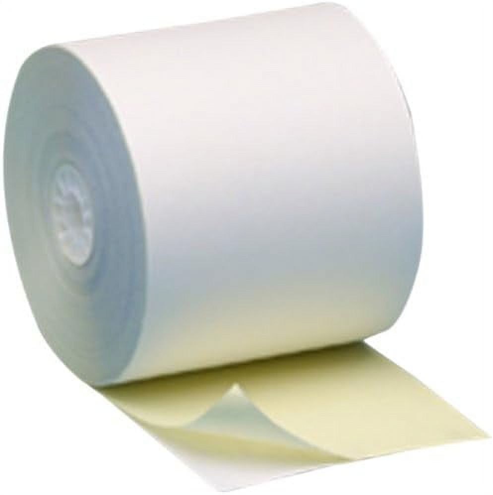 X 100' Carbonless Cash Register Receipt Paper, 50 Rolls
