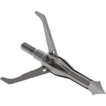 X 100 Grain Backflip Mechanical Broadhead for Compound Bow Hunting - 3 Pack, Replacement Blades Set Included