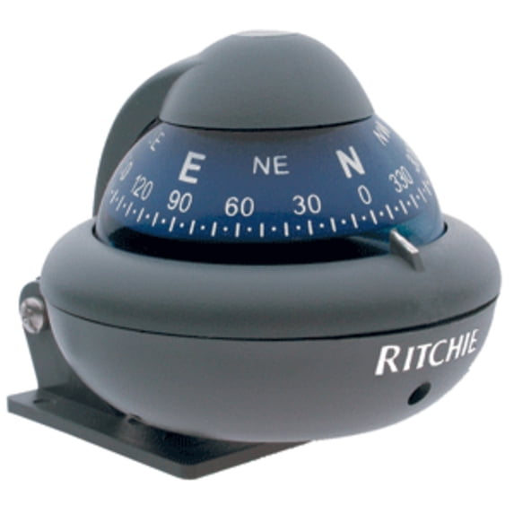 Ritchie Navigation X-10-M RitchieSport Compass - Marine, Gray with Blue Dial