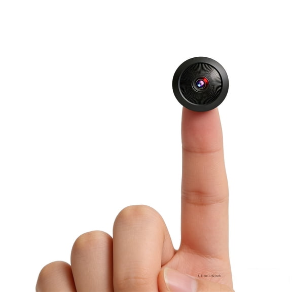 X.14 Only 0.9 inch Hidden Camera with Audio/Video Mini Small Spy Cameras Home Indoor Use Cam Night Vision Motion Detection Baby Monitor Wireless Outdoor Nanny WiFi espias ocultas Security Secret