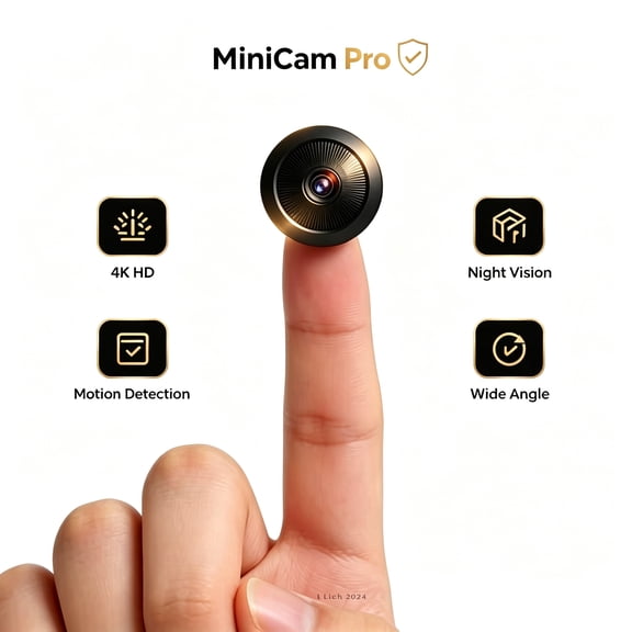 X.14 Only 0.9 inch Hidden Camera with Audio/Video Mini Small Spy Cameras Home Indoor Use Cam Night Vision Motion Detection Baby Monitor Wireless Outdoor Nanny WiFi espias ocultas Security Secret