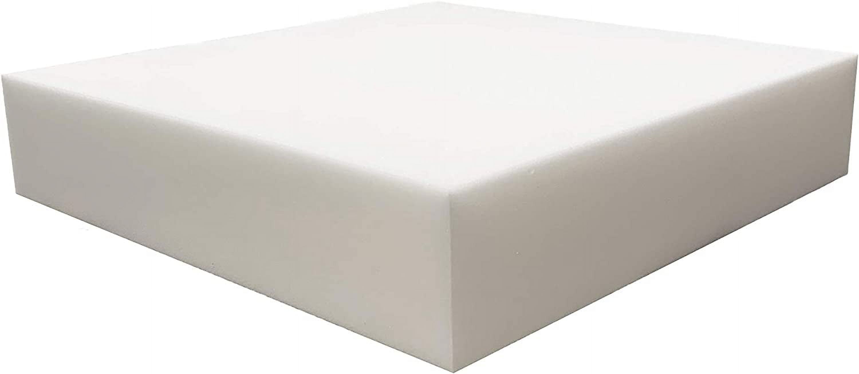 X 18" X 18" High Density Upholstery Foam Cushion (Chair Cushion Square