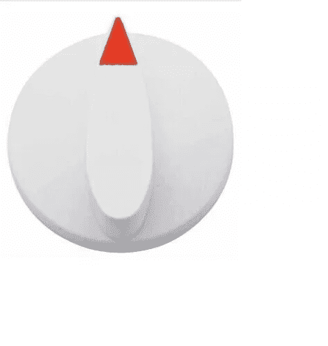 Pr.ee.thi White On/Off Switch Knob For Mixer Grinder - Pack Of 2, Compatible With Preethi Blue Leaf
