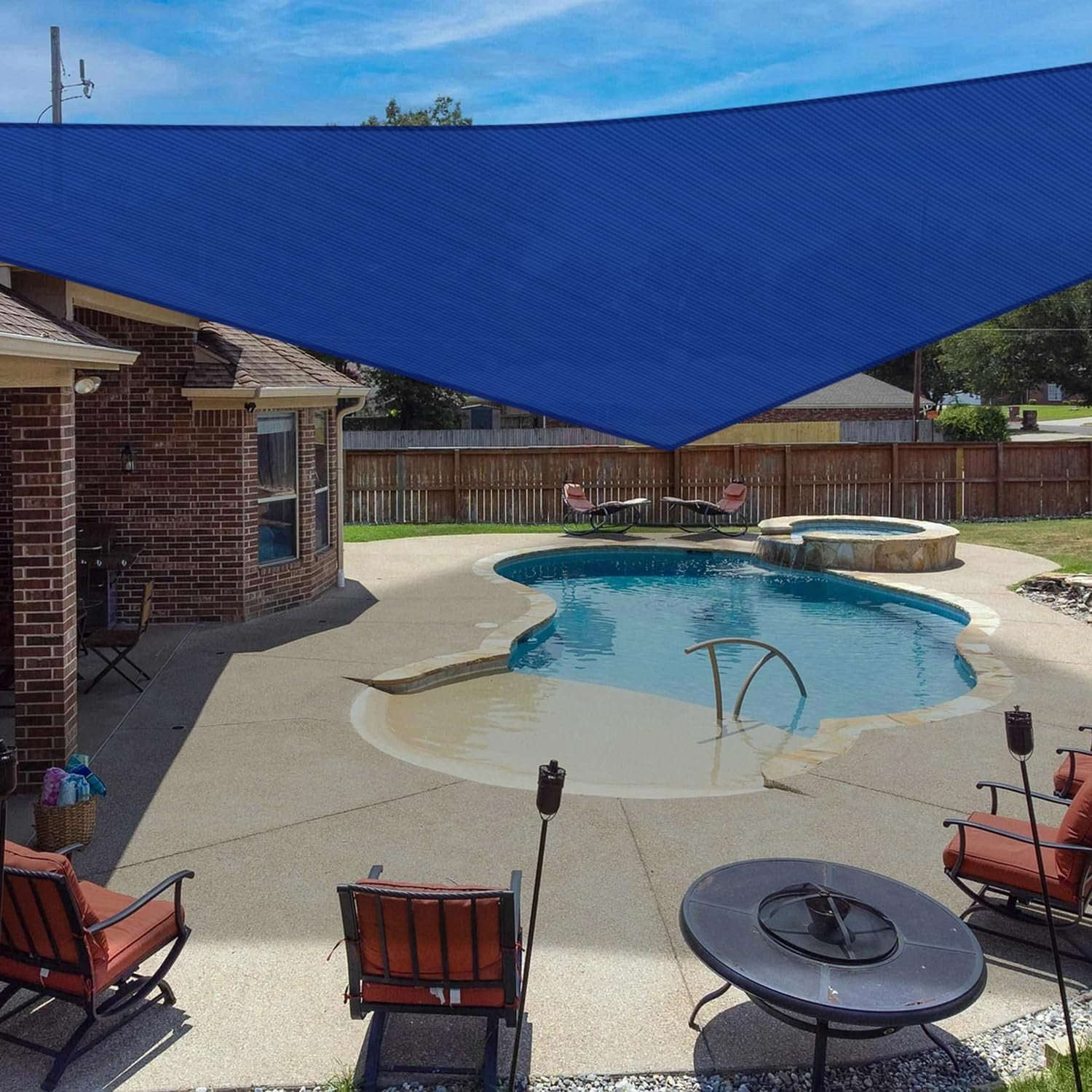 X 24' X 25.3' Sun Shade Sail Right Triangle Outdoor Canopy Cover UV