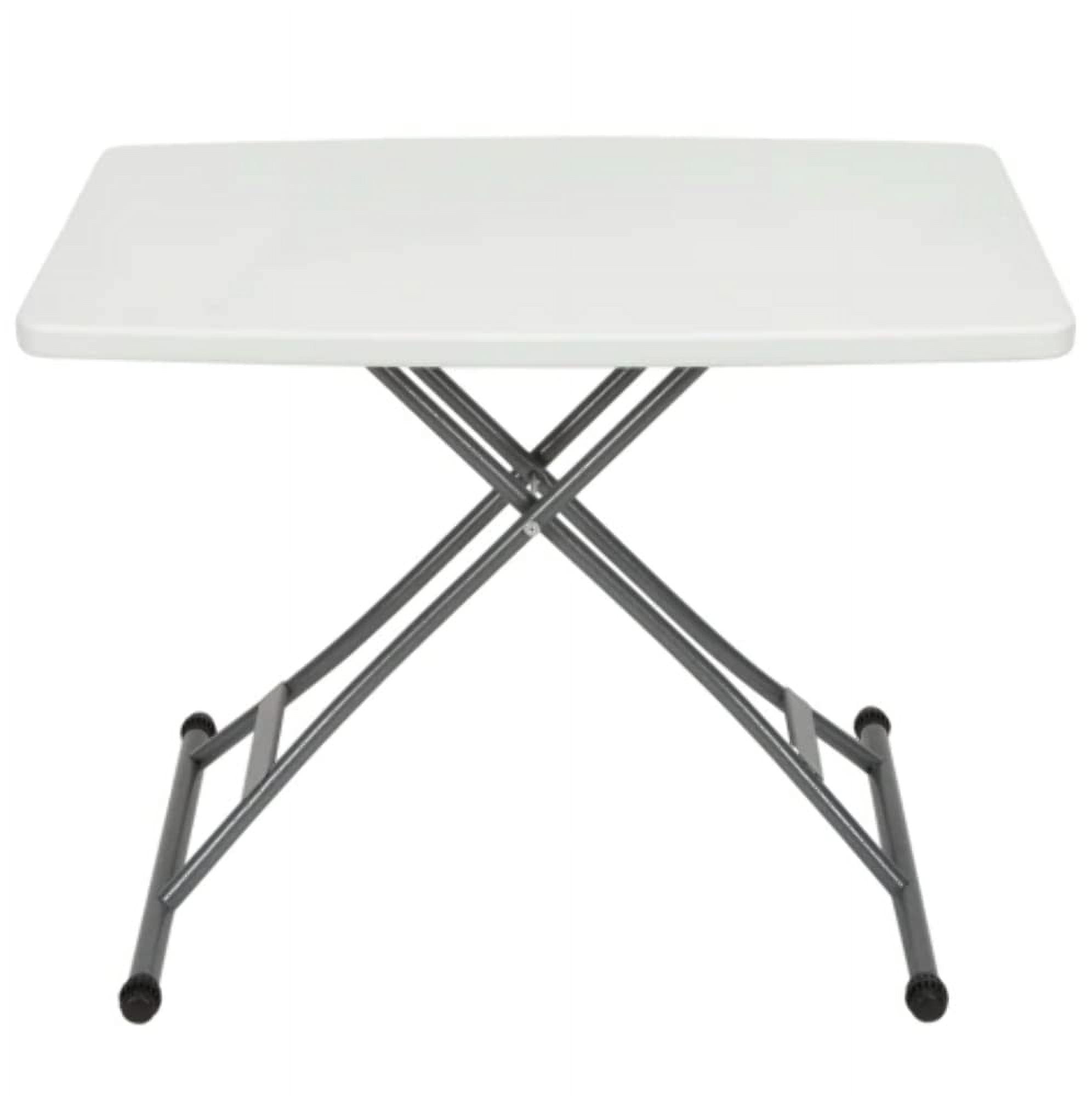 X 30" White Folding Table