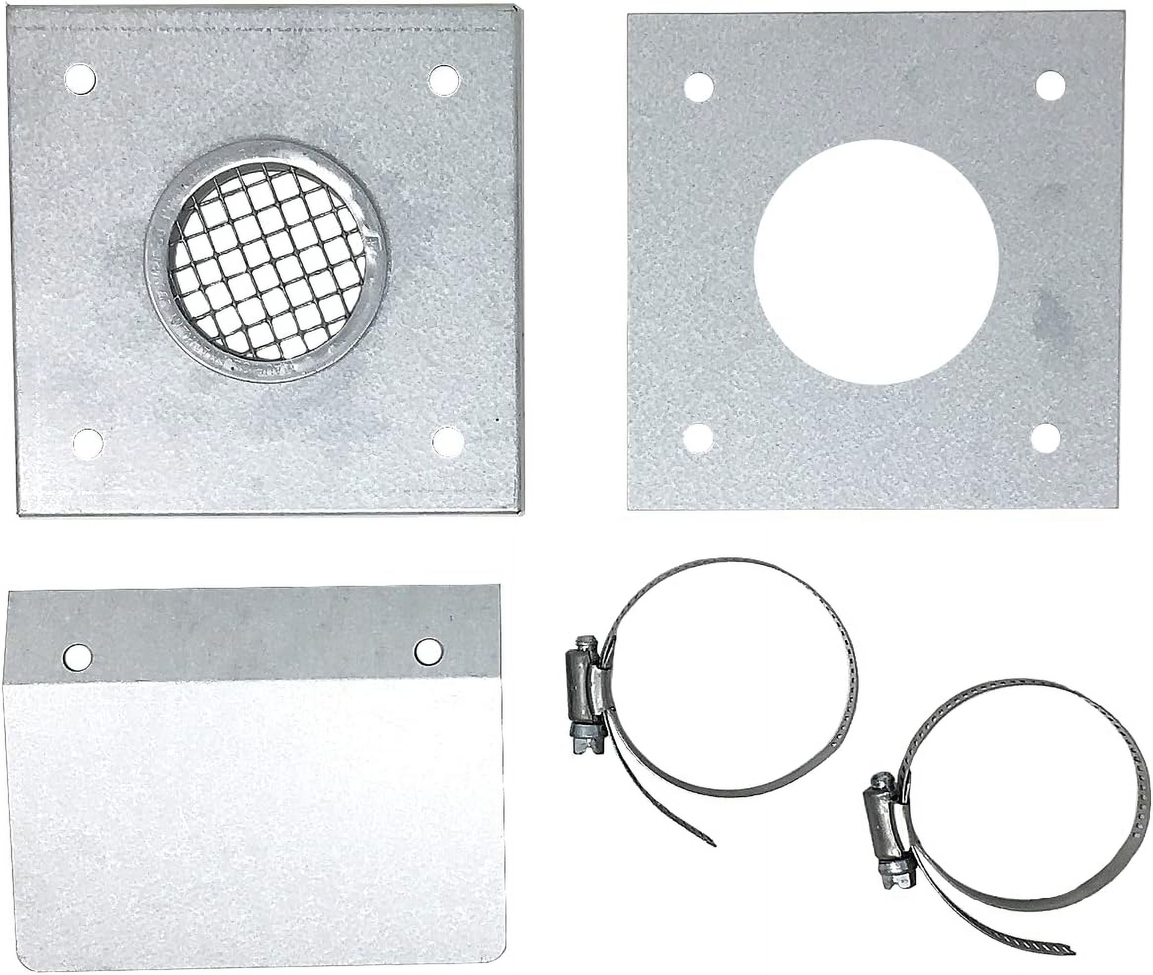 X 5' Outside Air Kit For Pellet Stoves Complete With Protective Screen. Fits Stoves With A