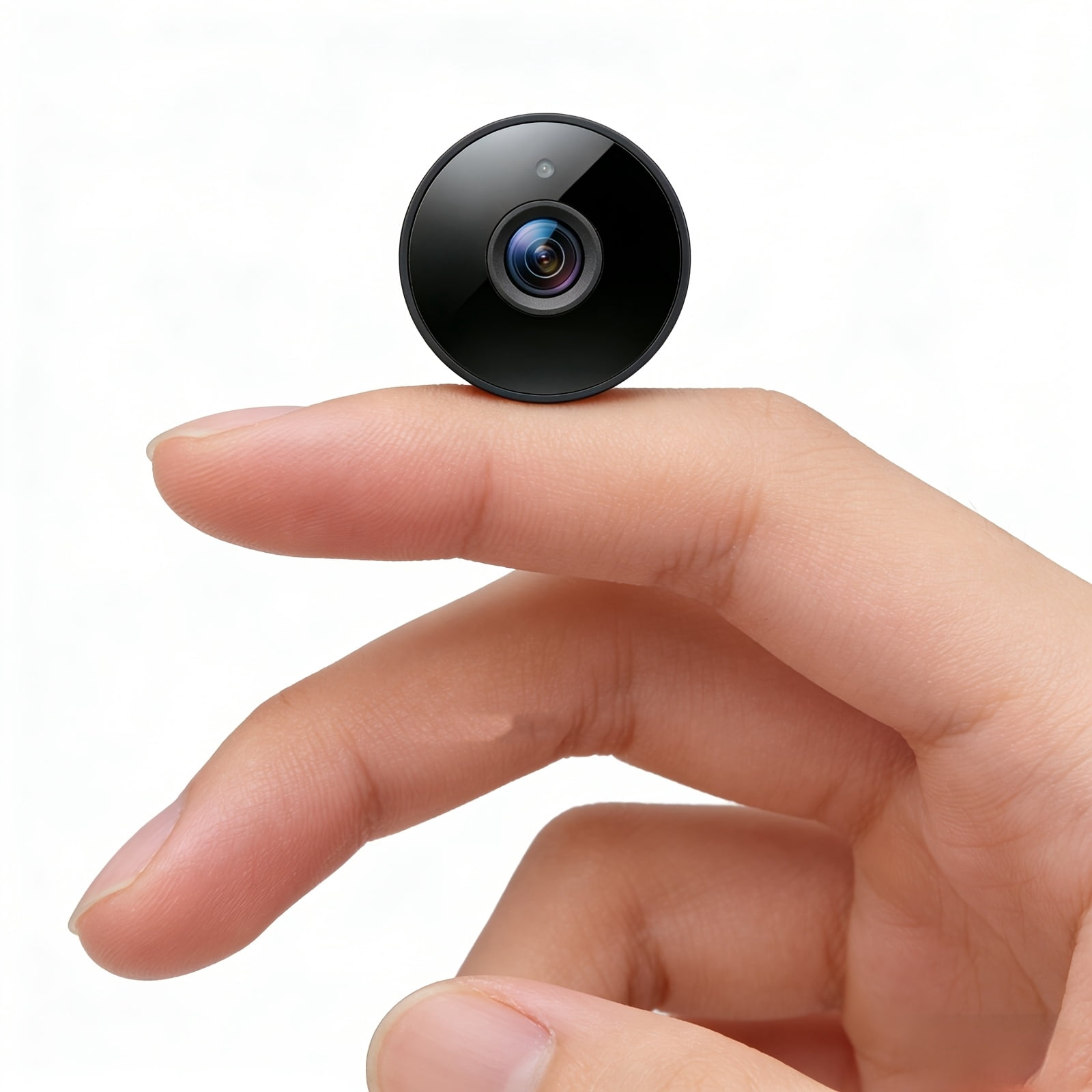 X.6 Only 0.9 inch Hidden Camera with Audio/Video Mini Small Spy Cameras Home Indoor Use Cam Night Vision Motion Detection Baby Monitor Wireless Outdoor Nanny WiFi espias ocultas Security Secret