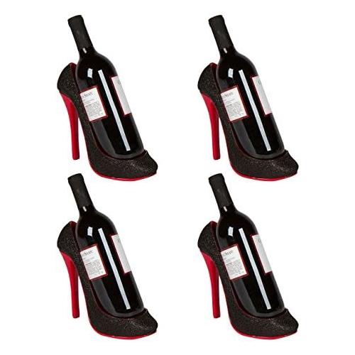 X 7"H High Heel Wine Bottle Holder Stylish Conversation Starter Wine