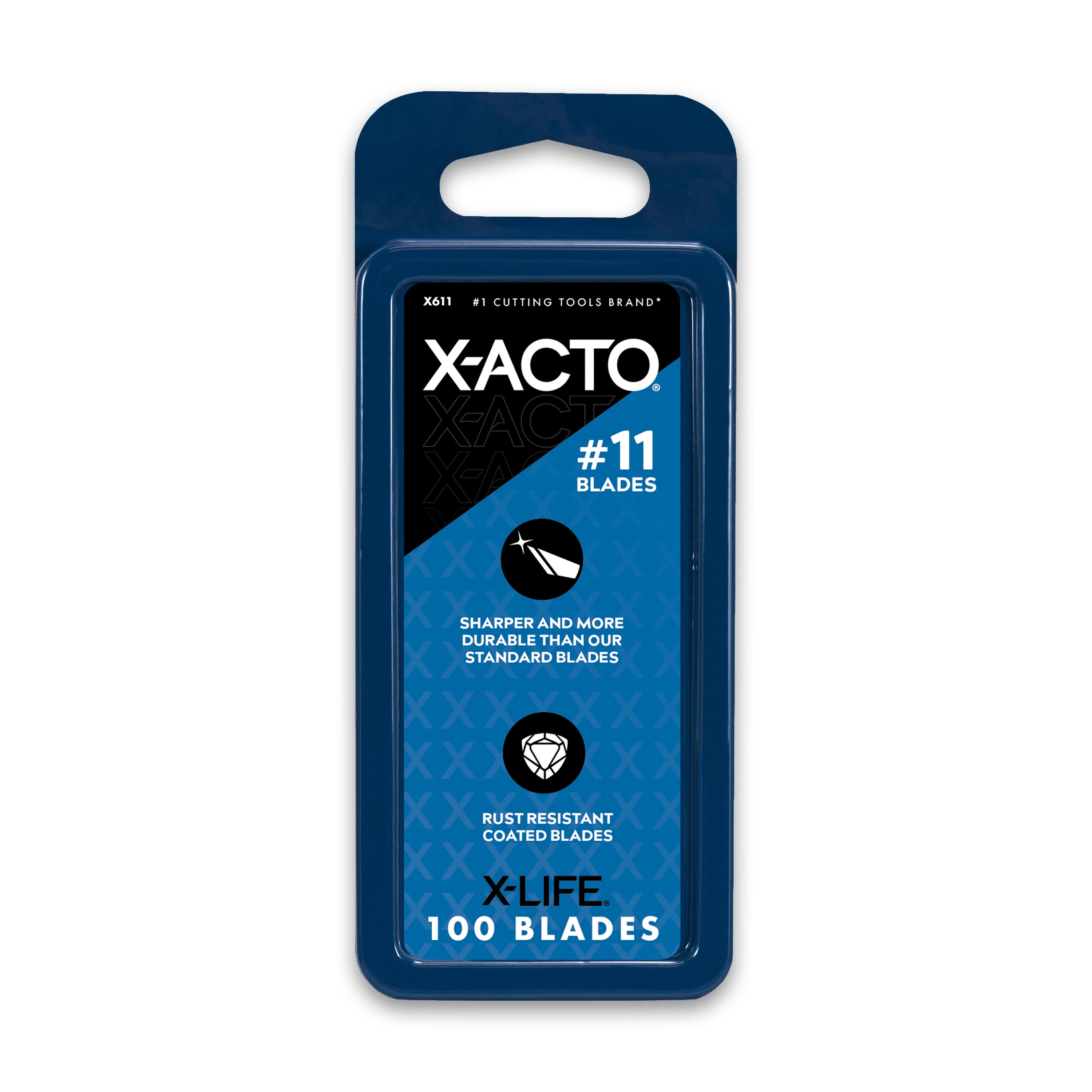 X-ACTO No 11 Carbon Steel Hobby Utility Razor Blade(100-Pack) at