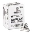 thumbnail image 1 of X-ACTO Bulldog Clips, Medium, Nickel-Plated, 36/Box (2002LMR), 1 of 5