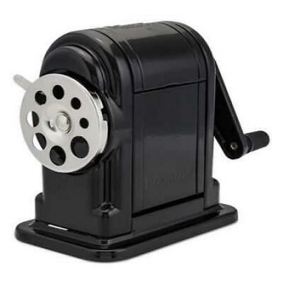 X-ACTO Ranger 55 Classroom Manual Pencil Sharpener, Manually-Powered, 3.25 x 6 x 5.5, Black (1001)