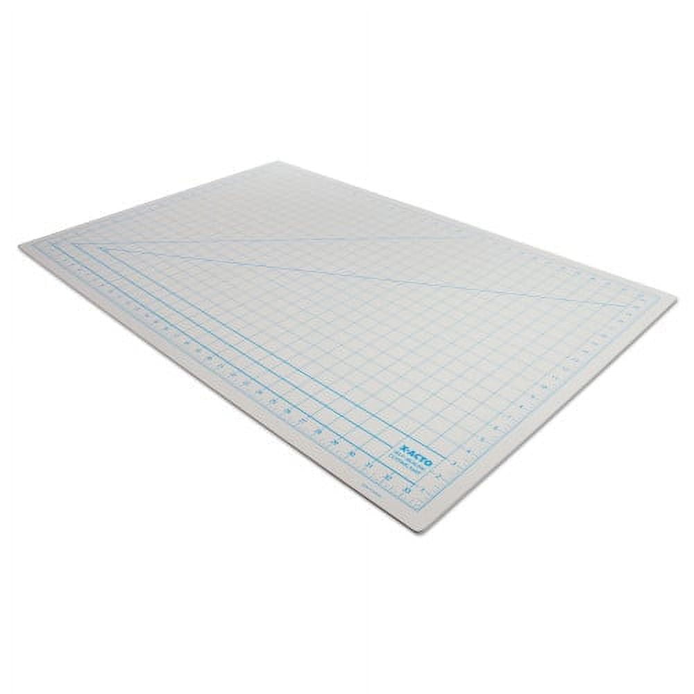 XACTO SelfHealing Cutting Mat, Nonslip Bottom, 1" Grid, 24 x 36, Gray