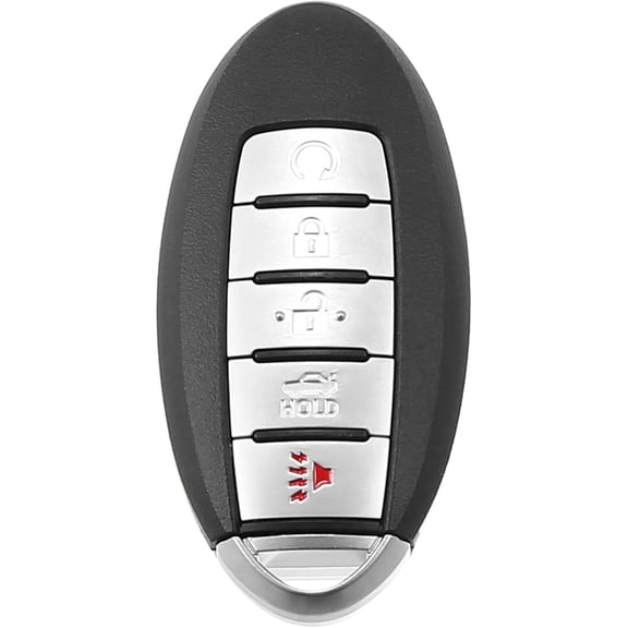 X AUTOHAUX 433MHz KR5S180144014 Replacement Smart Proximity Insert Keyless Entry Remote Key Fob for Nissan Altima Maxima 2013 2014 2015 5 Buttons 47 Chip IC: 7812D-S180014