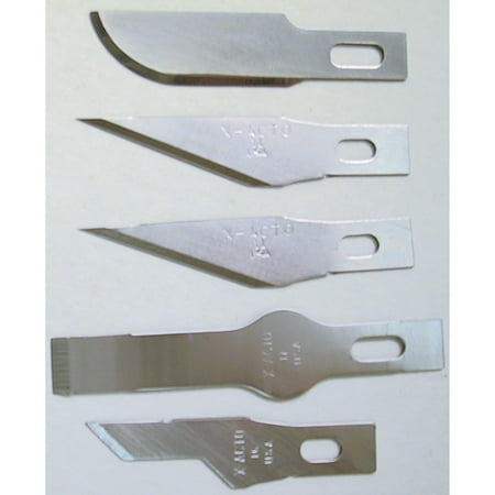 X-Acto #10 General Purpose Blades, 5/Pkg.