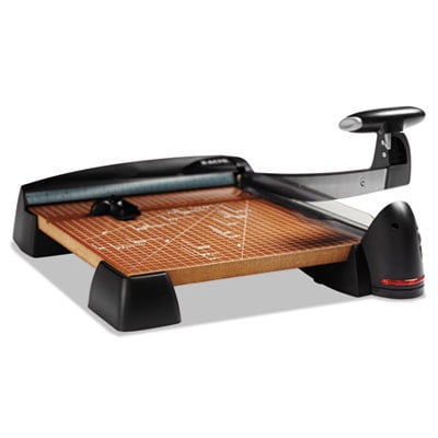 X-Acto 12" Square Laser Guillotine Trimmer, Wood Base