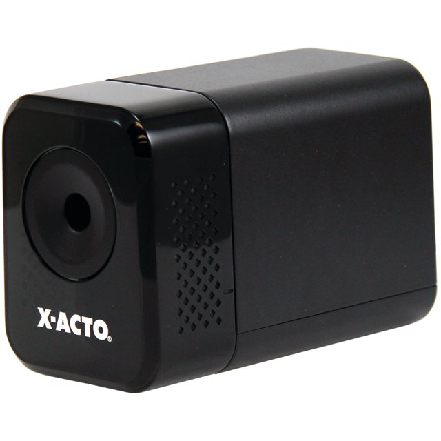 XActo Electric Pencil Sharpener, Black