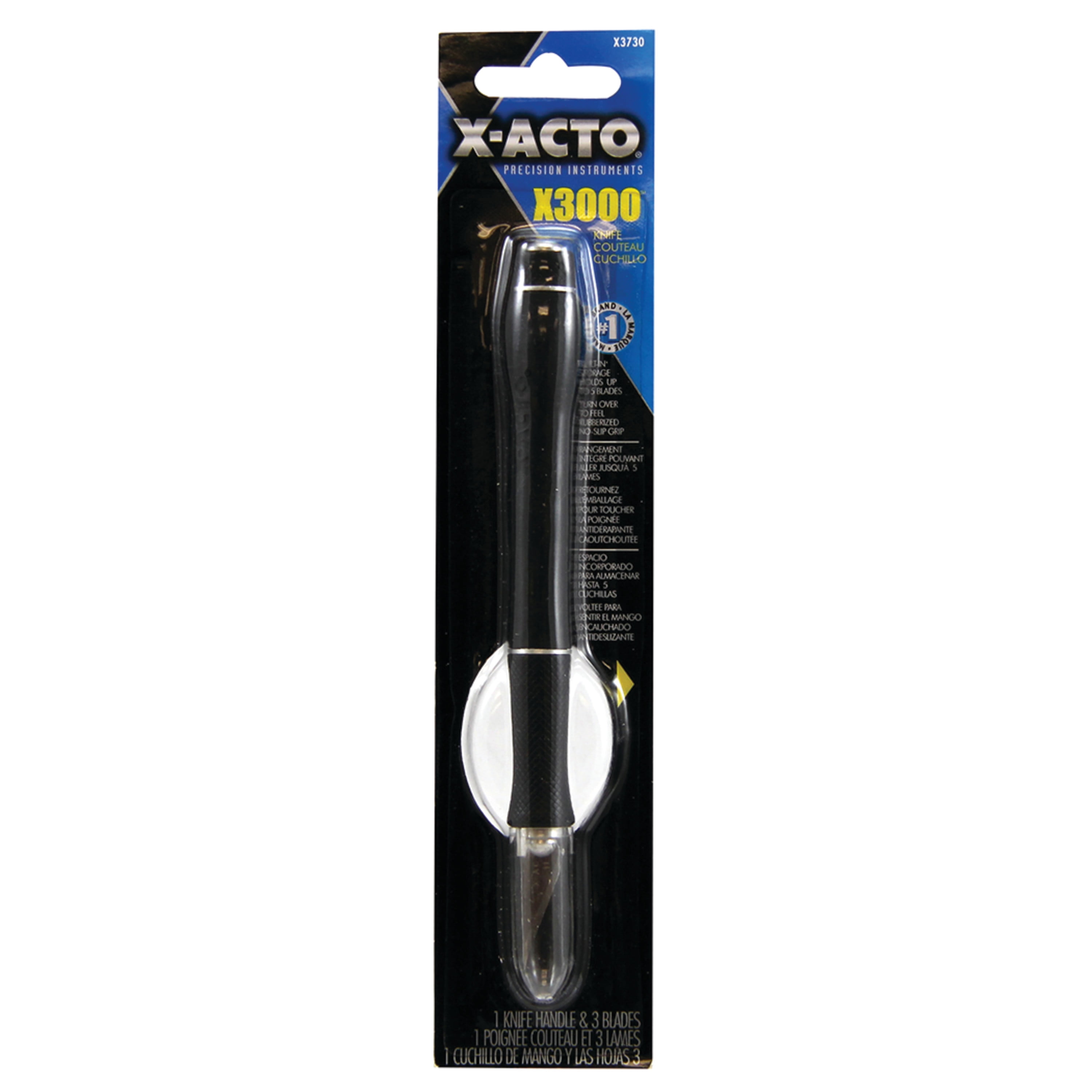 Xacto Black X3000 Knife W/Cap (X3730)