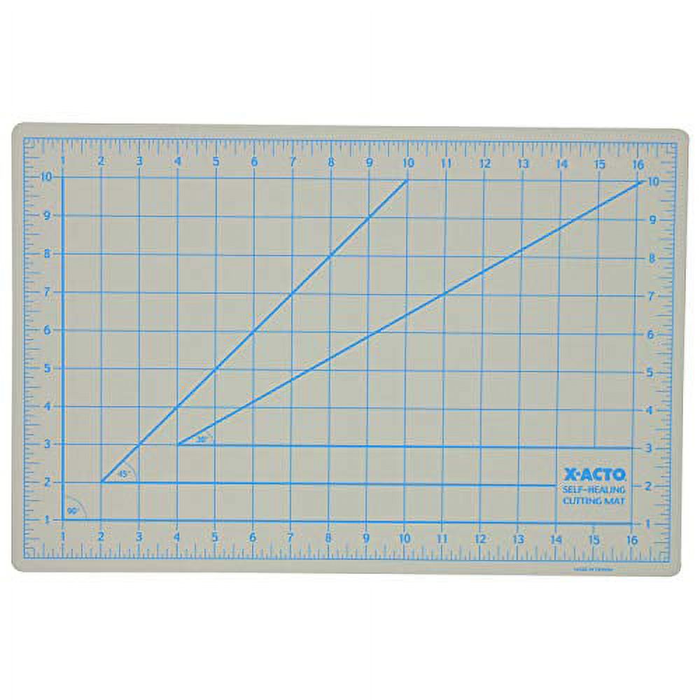 XActo X7761 Selfhealing cutting mat, nonslip bottom, 1 grid, 12Inch