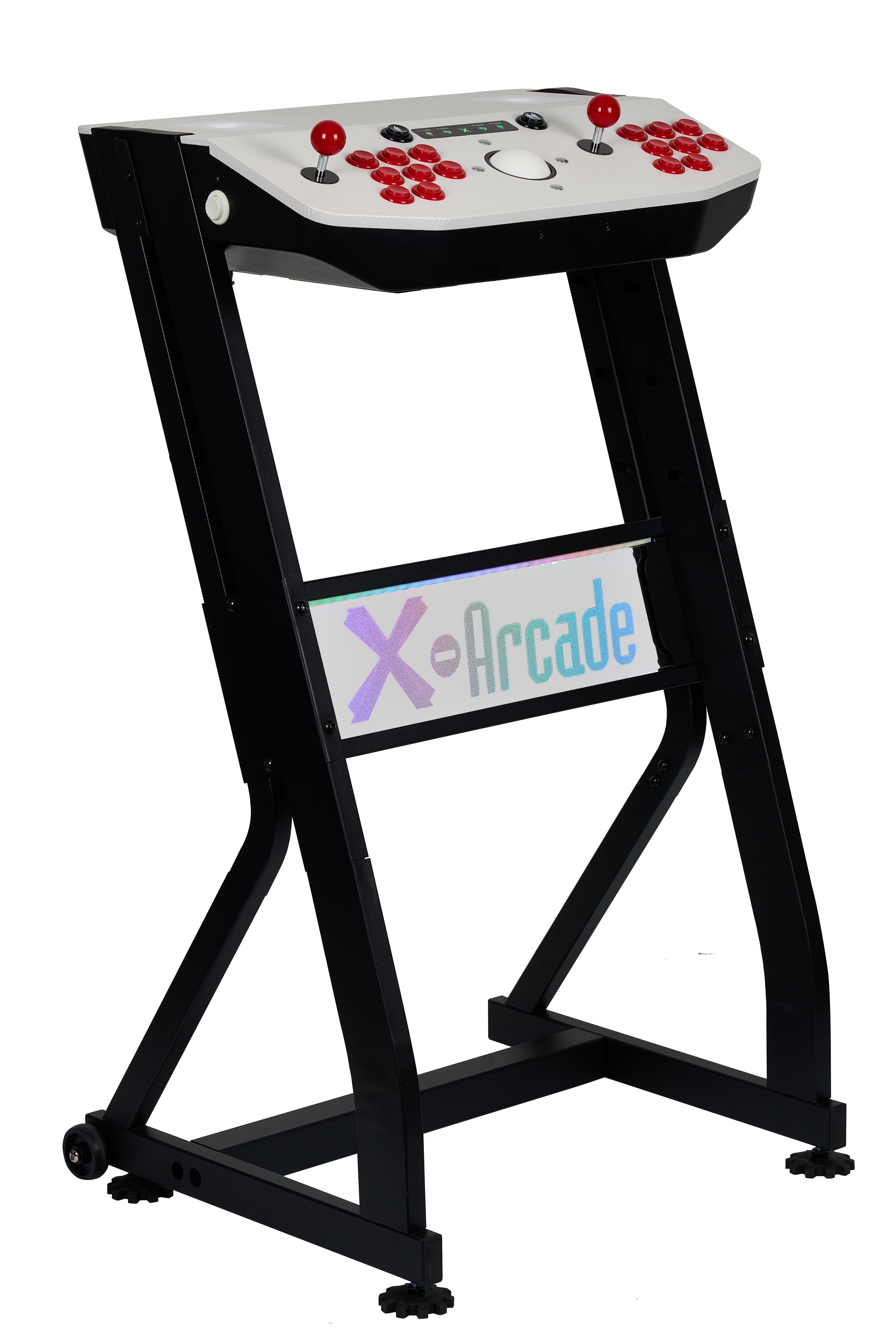 X-Arcade Arcade2TV-XR, Tankstick VR Arcade Game Machine with Trackball, RGB Lighting, Meta Quest 3 Integration with Pinball FX and Arcade Ranger