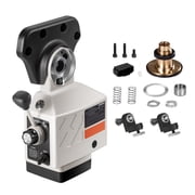 X-Axis Power Feed for Milling Machine, 150 in-lb Torque, 0-200RPM Adjustable Rotate Speed 120V Power Table Feed Mill Feeder, for Bridgeport Some Knee Type Mills with a 5/8 End Shaft Diameter