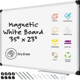 Pen+Gear Magnetic Dry Erase White Board, 36
