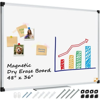 Dry Erase Vision Board for Fridge 11x14 Magnetic Goal Board