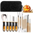 thumbnail image 1 of AGCAN Halloween Pumpkin Carving Kit, 14 PCS Professional Pumpkin Cutting Carving Tools with Handbag, 1 of 6