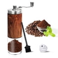 thumbnail image 1 of AGCAN Manual Coffee Grinder Portable Coffee Bean Mill Grinders with Ceramic Burr, 304 Stainless Steel Hand Crank - Fine Coarse Adjustable - for Outdoor, Travel, Espresso, 1 of 11