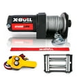 XBULL Electric Winch 12V 2500LBS/1134KGS Steel Cable Wireless ATV UTV