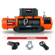 X-BULL Electric Winch 13000lb Winch 12V Synthetic Rope Trailer Towing Truck Off-road Jeep Winch With Wireless Remote