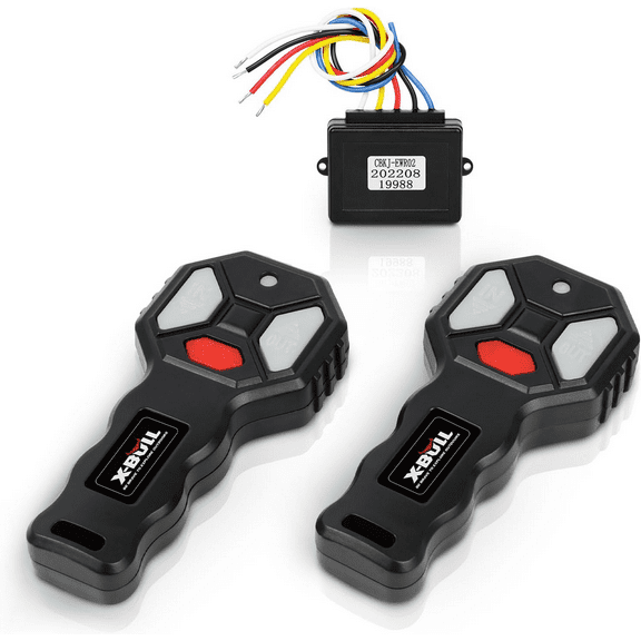 X-BULL New Wireless Winch 2 Remote Control Kit Handset Switch Car ATV SUV 12V