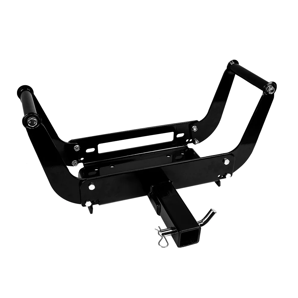 XBULL Winch Cradle Universal Mount Plate for Recovery Winches，Suitable