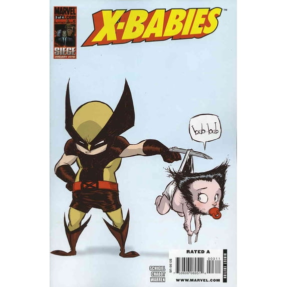 X-Babies #3 VF ; Marvel Comic Book