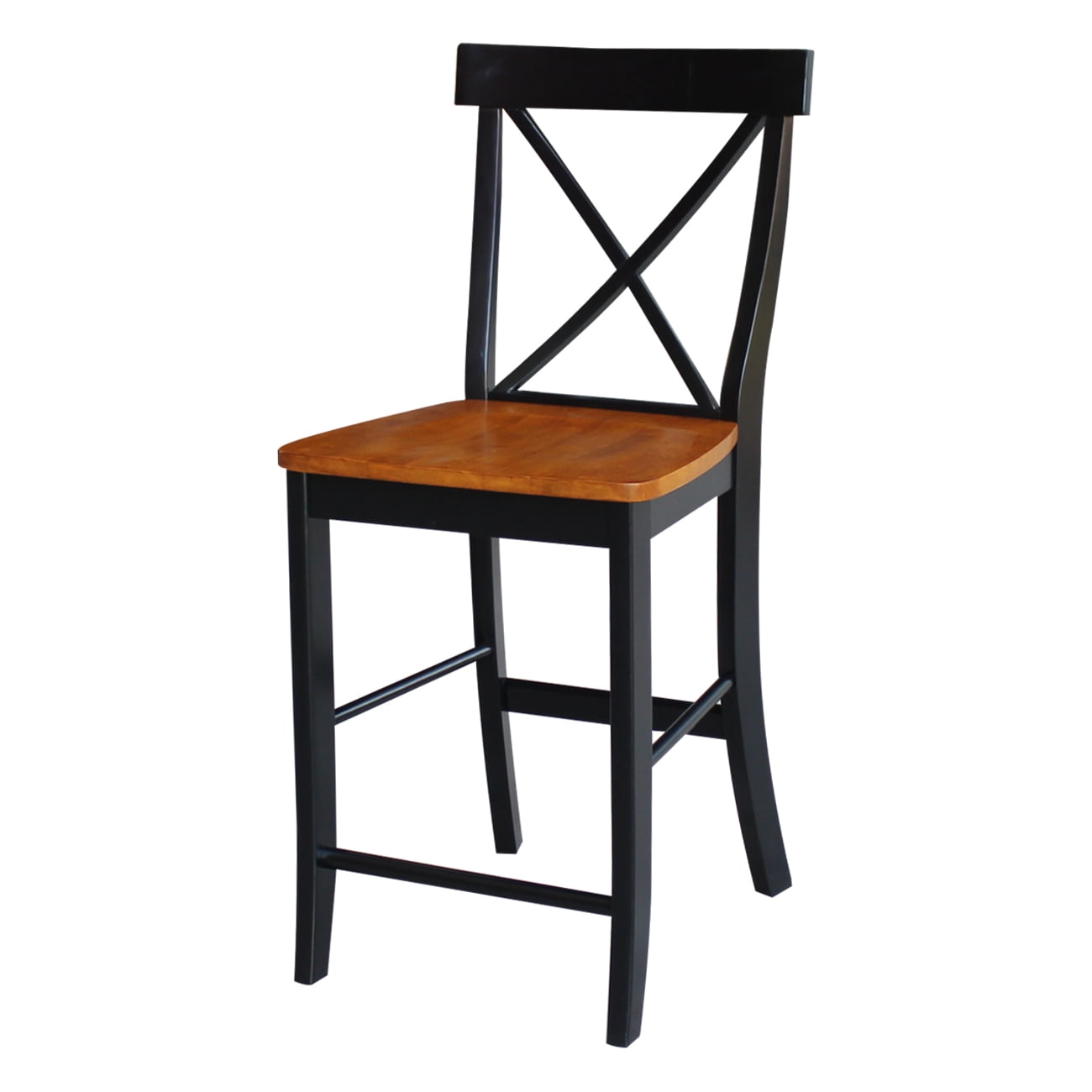 XBack CounterHeight Stool, 24", Multiple Finishes