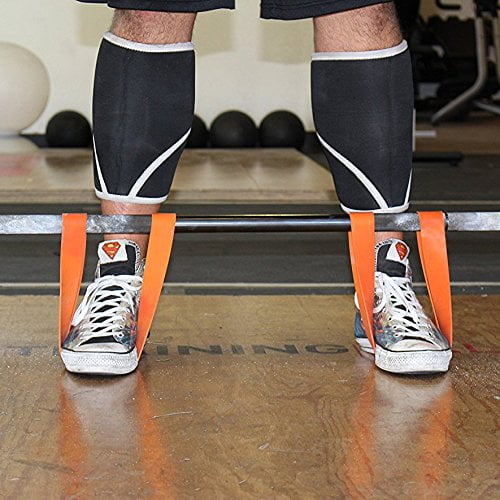 The X Bands Dead Bands Premium Weightlifting Resistance Loop Band for Weight Lifting Exercise - Heavy Duty Rubber Loops for Deadlift, Powerlifting, Strength Workout - 150/250 lbs Sets