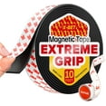 thumbnail image 1 of Flexible Magnetic Tape - 1 Inch x 10 Feet Magnetic Strip with Strong Self Adhesive - Ideal Magnetic Roll for Craft and DIY Projects - Sticky Magnets for Fridge and Dry Erase Board, 1 of 1